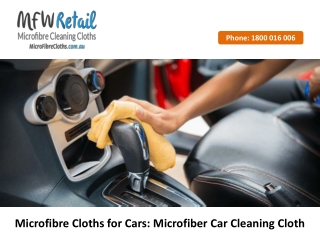 Microfibre Cloths for Cars: Microfiber Car Cleaning Cloth