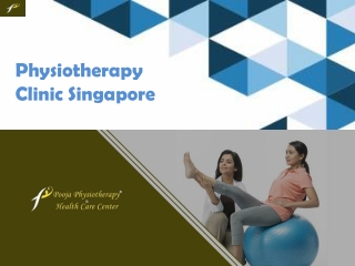 Physiotherapy Clinic singapore