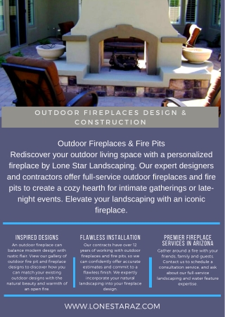 Lone Star Landscaping - Outdoor Fireplaces & Fire Pits