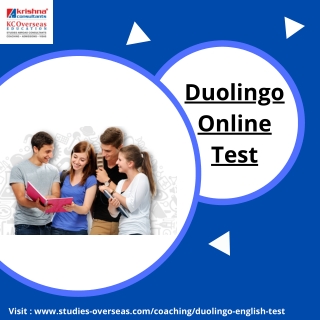 Duolingo online test