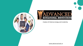 Advanced Educational Institutions