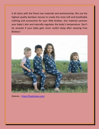 Get Children Pajama Gifts -|- ( Free Birdees )