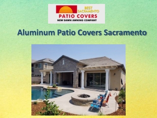 Aluminum Patio Covers Sacramento