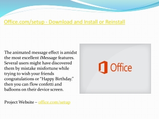 Office.com/setup - Download and Install or Reinstall