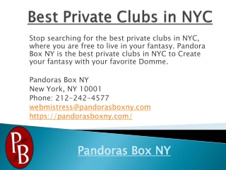 Best Private Clubs in NYC