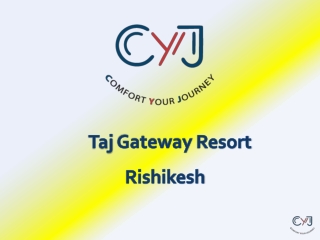 Corporate offsite in Rishikesh | Taj Gateway Resort