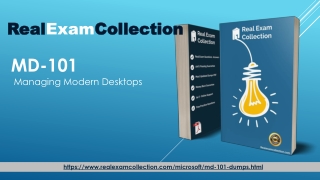 If you face some problems about the preparation of Microsoft exam then don't be worry. Download Microsoft MD-101 dumps f