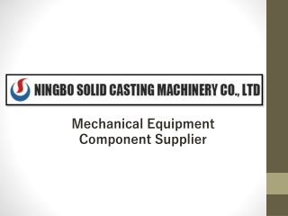 World-Leading Sand Casting Supplier