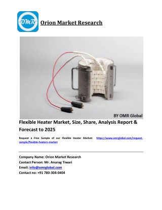 Flexible Heater Market Growth, Size, Share, Industry Report and Forecast 2019-2025