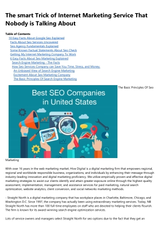 Not known Incorrect Statements About Seo Business
