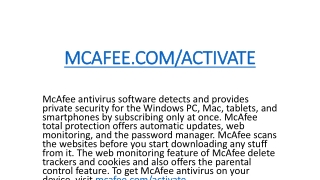 How to Install McAfee Antivirus?