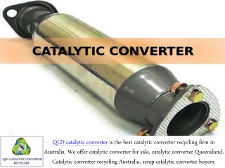 Contact Us To Sell Old Catalytic Converter
