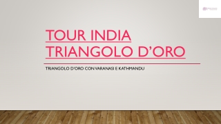Tour India Triangolo d’oro