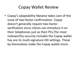 @!$$【1-(856)-254-3098】@!$$Coapy Security Features of Transaction and wallet security
