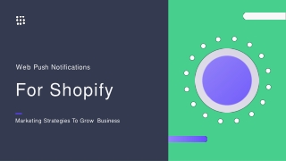 Increase Revenue of Shopify With Web Push Notifications?