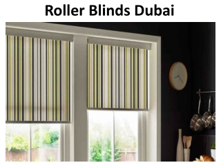 Roller Blinds Dubai