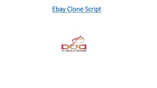 EBAY CLONE | Ebay ReadyMade Clone Script | DOD