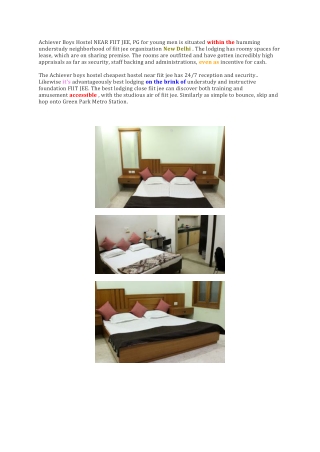 Looking for Boys Hostel near Anupam Garden?