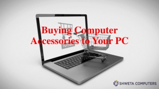 Buying Computer Accessories to Your PC