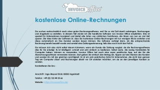 kostenlose Online-Rechnungen