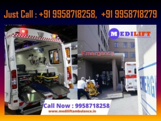 Quality Medilift Ambulance Service in VasantKunj