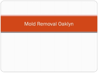 Mold Removal Oaklyn