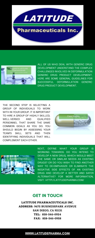 Formulation Development Service