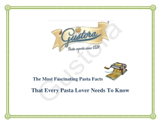 The Most Fascinating Pasta Facts That Every Pasta Lover Needs To Know