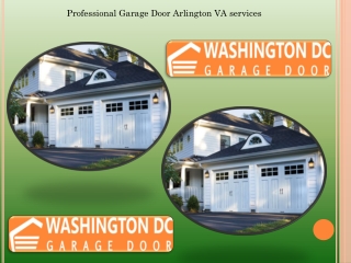 Professional Garage Door Arlington VA services