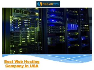 Best Web Hosting Company in USA