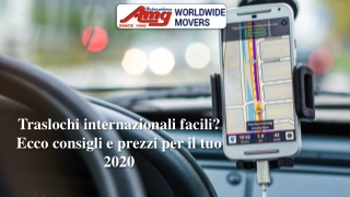 Traslochi internazionali facili? Ecco consigli e prezzi per il tuo 2020