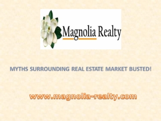 Myths Surrounding Real Estate Market – Busted!