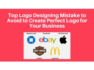 Top Logo Designing Mistake to Avoid to Create Perfect Logo for Your Business
