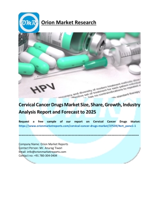 Cervical Cancer Drugs Market