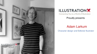 Adam Larkum - Character design and Editorial illustrator