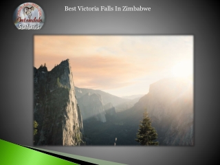 Best Victoria Falls In Zimbabwe