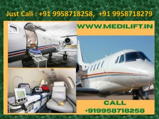 Out Standing Medilift Air Ambulance Service in Bangalore