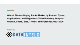 Electric Drying Racks Market by Product Types, Applications, and Regions — Global Industry Analysis, Growth, Share, Size