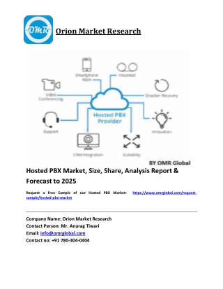 Hosted PBX Market Size, Industry Trends, Share and Forecast 2019-2025