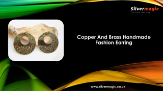 Copper and Brass Handmade Fashion Earring
