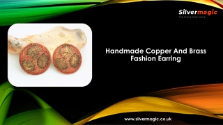 Handmade Copper And Brass Fashion Earring