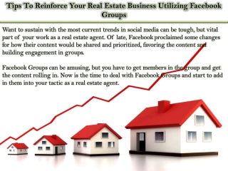 Tips To Reinforce Your Real Estate Business Utilizing Facebook Groups