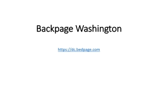 Backpage Washington