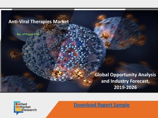 Anti-Viral Therapies Market – By Current Scenario with Growth Rate 2026