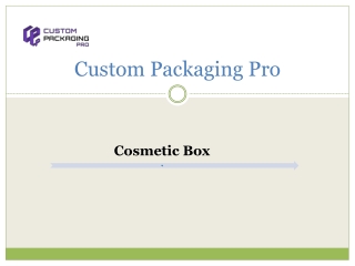 Cosmetic Box