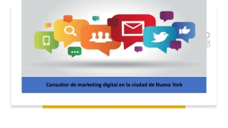 Consultor de marketing digital en la ciudad de Nueva York