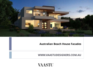 Australian Beach House Facades