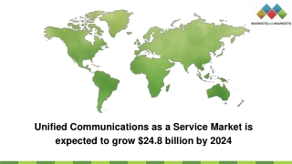 Unified Communications as a Service Industry to grow $24.8 billion by 2024