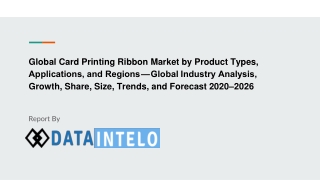 Card Printing Ribbon Market