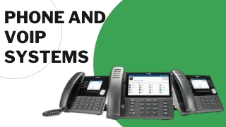 Phone and VoIP Systems | Cycrest On-Premise or Cloud Based VoIP Systems
